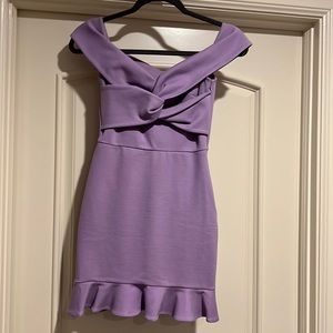 Purple short dress unworn!